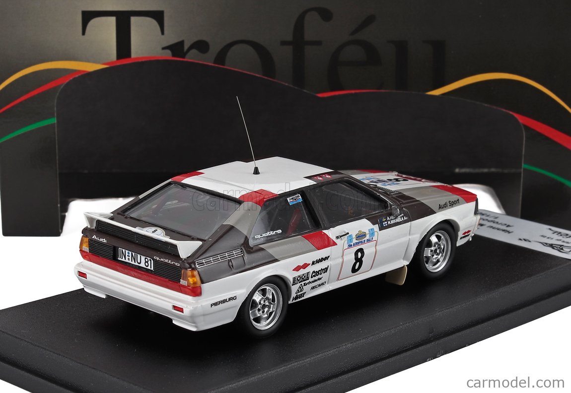 TROFEU TRFRRGR013 Scale 1/43 | AUDI QUATTRO (night version) N 8