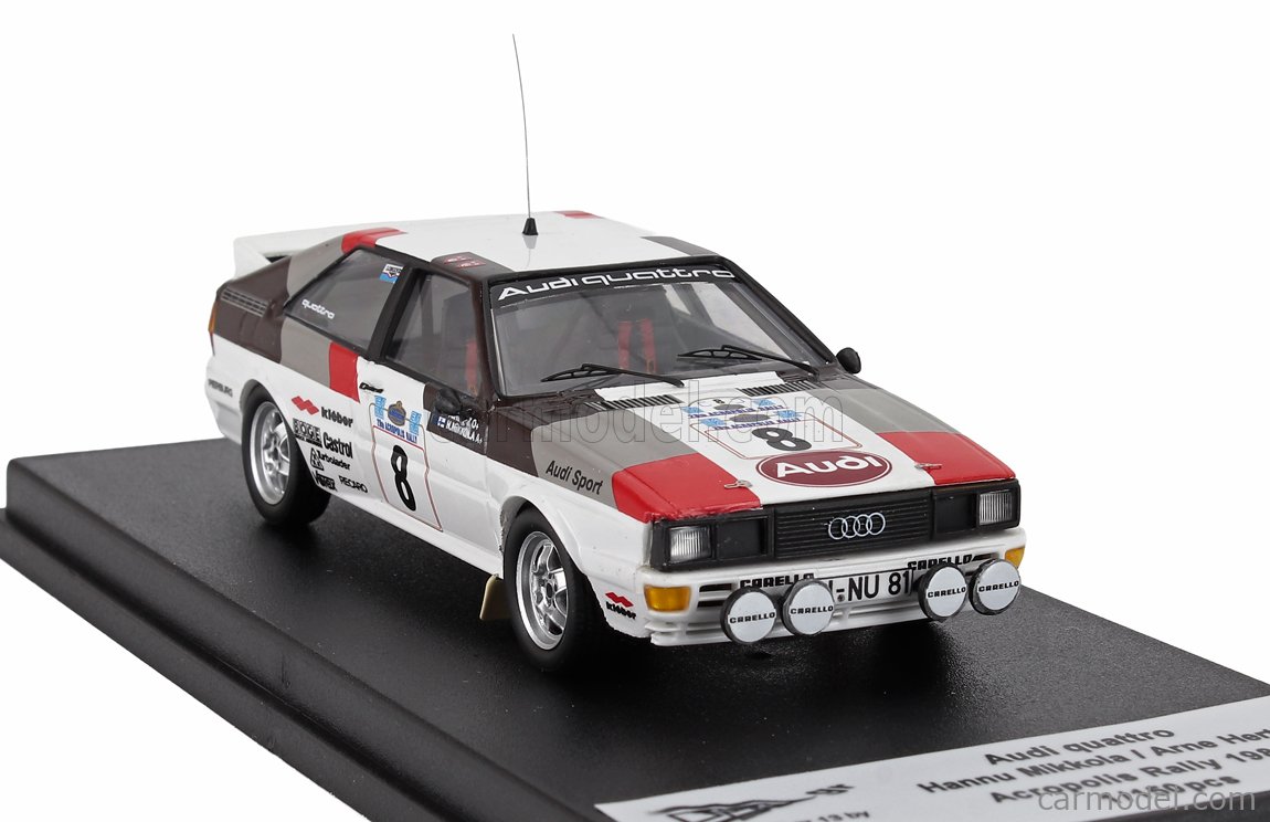 TROFEU TRFRRGR013 Scale 1/43 | AUDI QUATTRO (night version) N 8