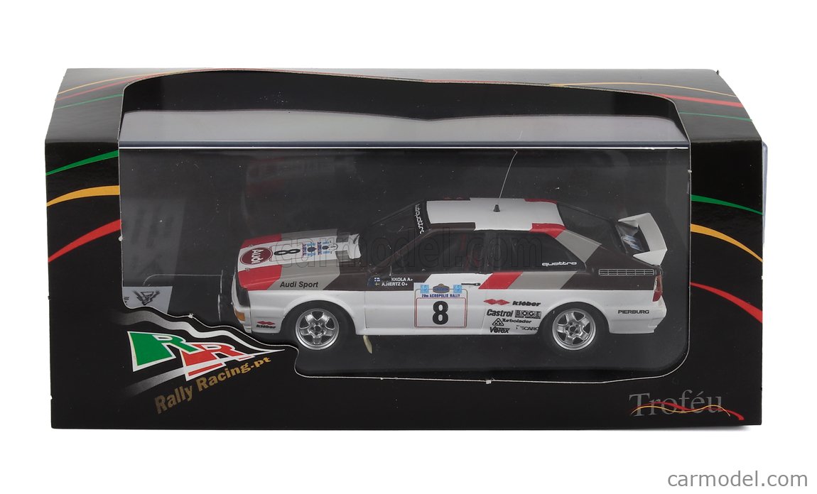 TROFEU TRFRRGR013 Scale 1/43 | AUDI QUATTRO (night version) N 8