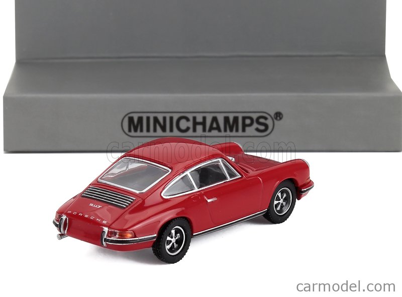 MINICHAMPS 870064420 Scale 1/87 | PORSCHE 911 COUPE 1972 RED