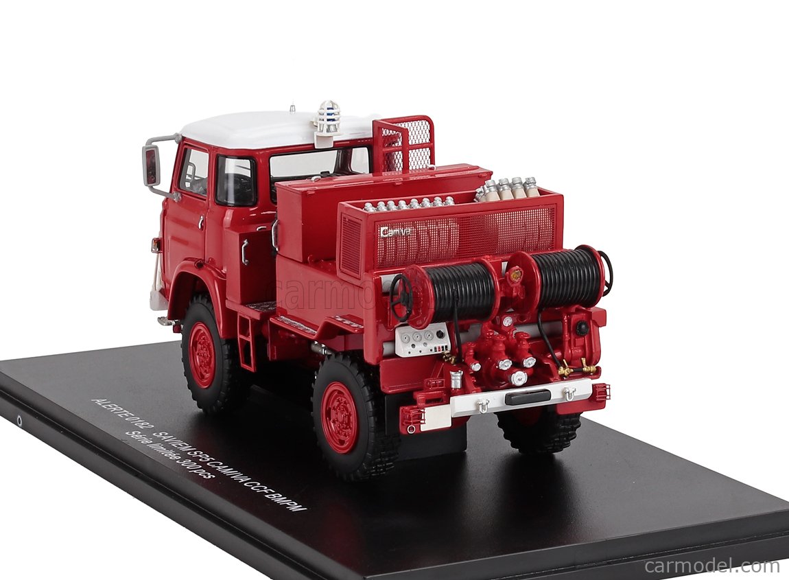 Modèle Réduit Véhicule De Pompiers SAVIEM SM5 CAMIVA CCF SDIS 28 - 1976 échelle 1/43 Neuf