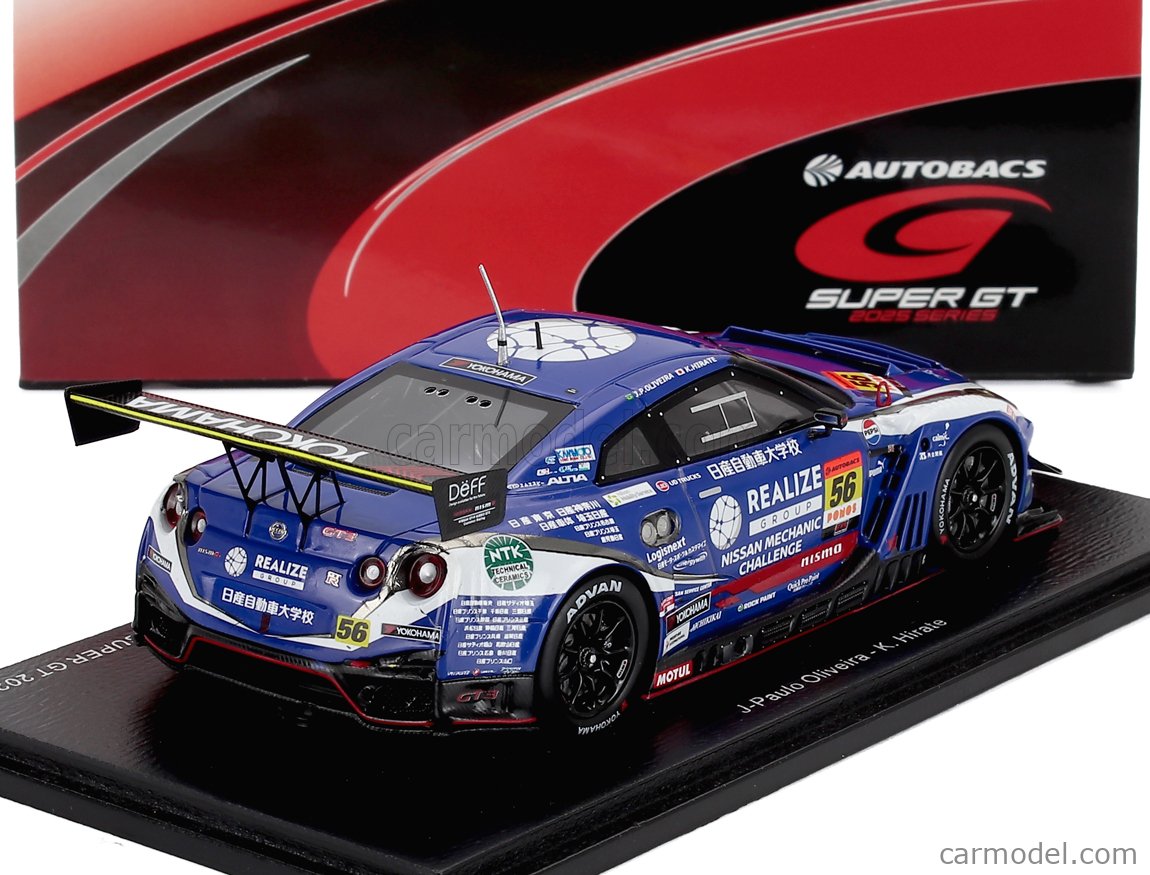 SPARK-MODEL 43SGT25056 Scale 1/43 | NISSAN GT-R NISMO GT3 TEAM