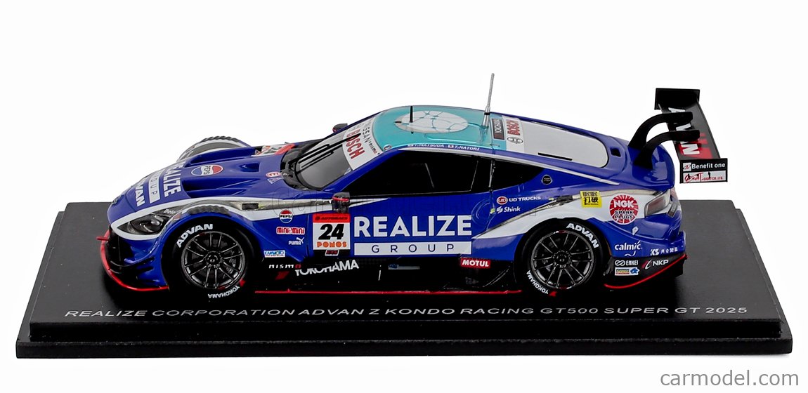 SPARK-MODEL 43SGT25024 Scale 1/43 | NISSAN Z NISMO TEAM KONDO