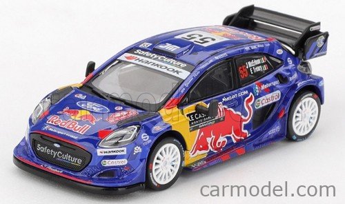 MINI-GT MGT01176-L Scale 1/64 | FORD ENGLAND PUMA RALLY1 TEAM FORD