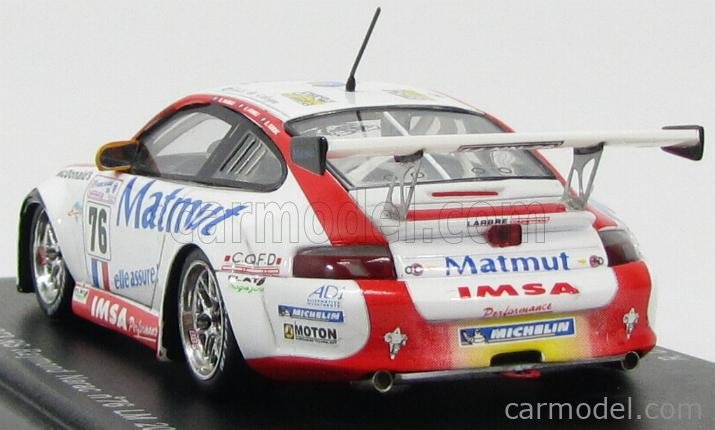 Porsche 996 GT3 RS 72 24 Heures du Mans 2002 Spark S5516