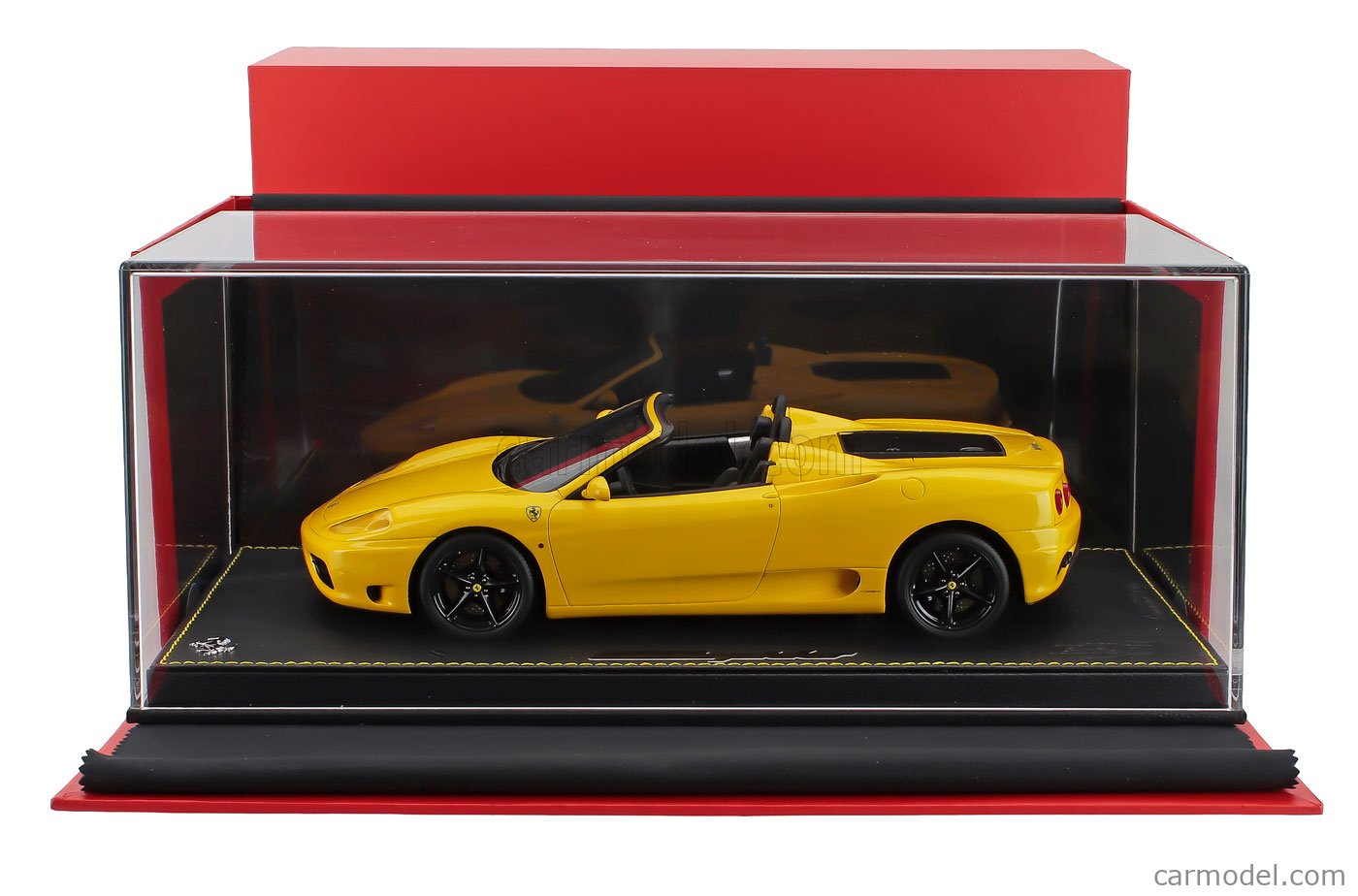 BBR Ferrari 360 Modena 1999 1/18 – Jaune, Boîte F1, Modèle Neuf En Prévente