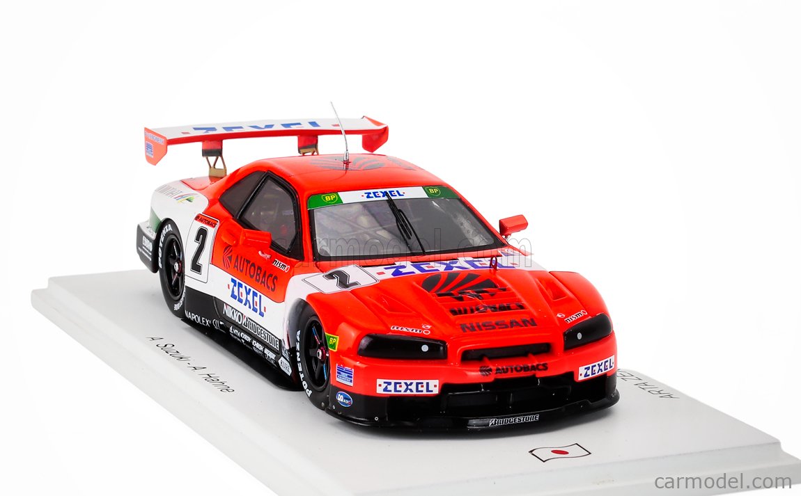 SPARK-MODEL SJ164 Scale 1/43 | NISSAN SKYLINE GT-R (R34) TEAM ARTA
