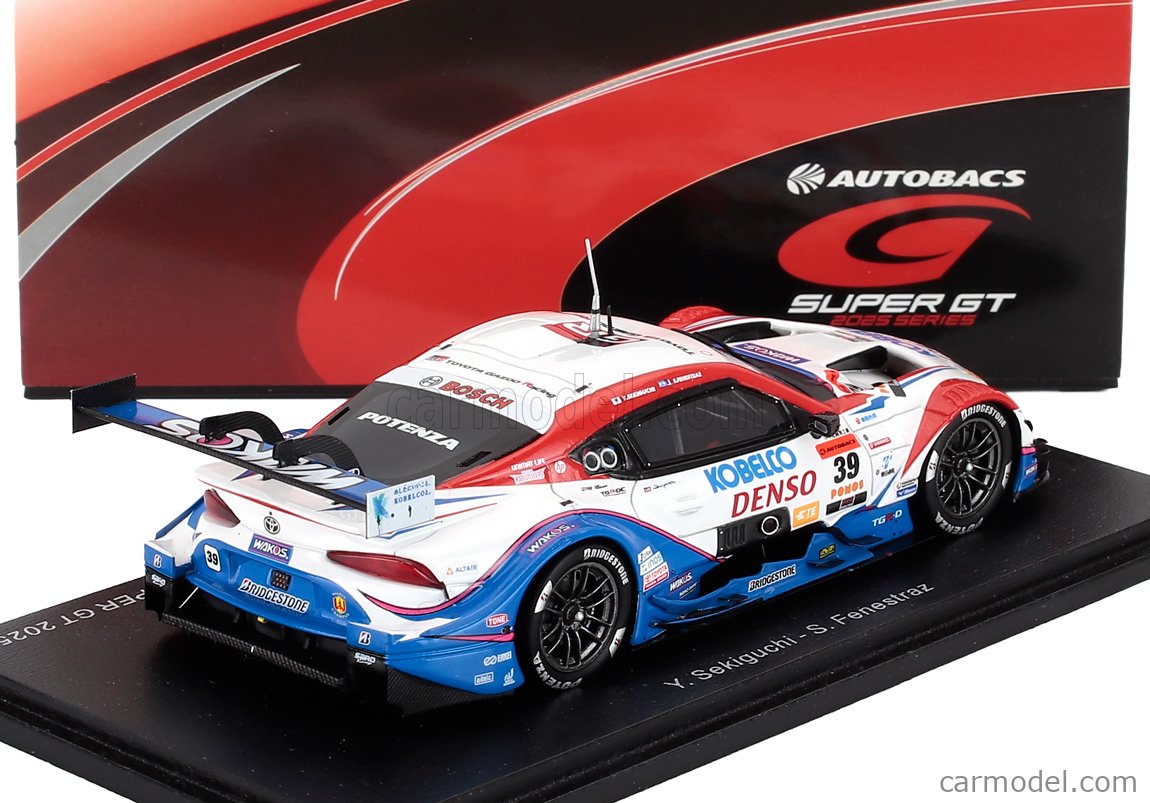 SPARK-MODEL 43SGT25039 Scale 1/43 | TOYOTA SUPRA GR TEAM DENSO