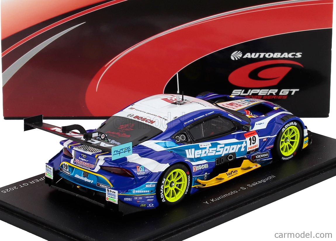 SPARK-MODEL 43SGT25019 Scale 1/43 | TOYOTA SUPRA GR TEAM WEDSSPORT