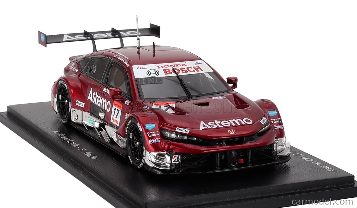 SPARK-MODEL 43SGT25017 Escala 1/43 | HONDA CIVIC TYPE R-GT TEAM