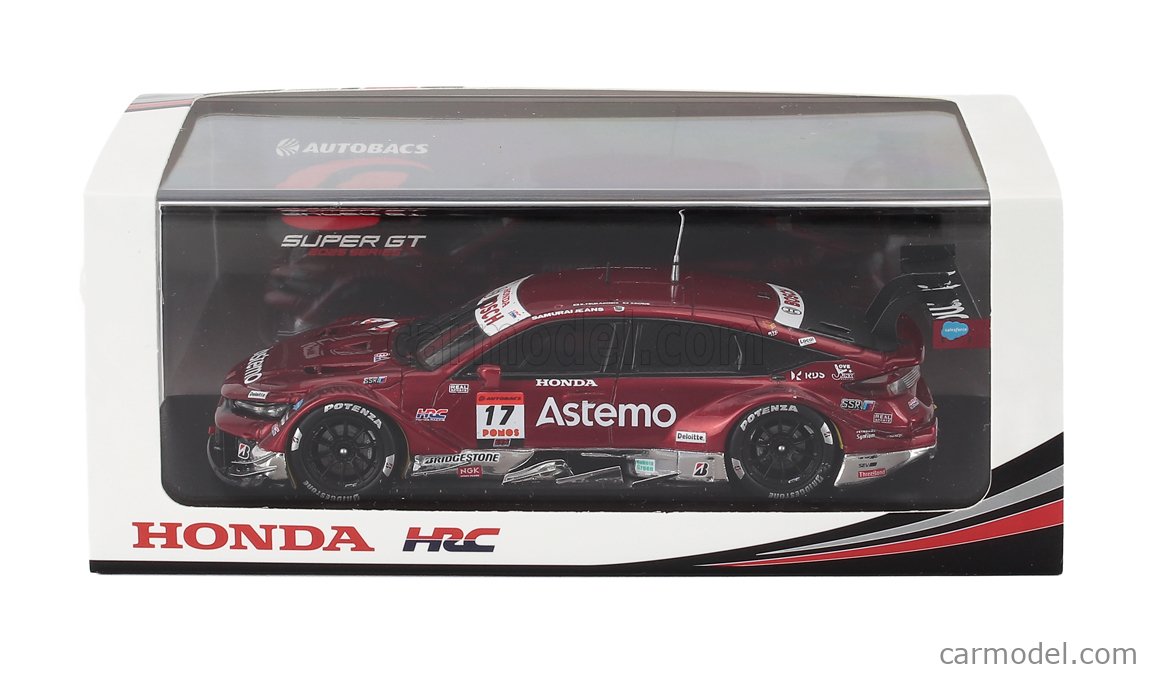 SPARK-MODEL 43SGT25017 Escala 1/43 | HONDA CIVIC TYPE R-GT TEAM