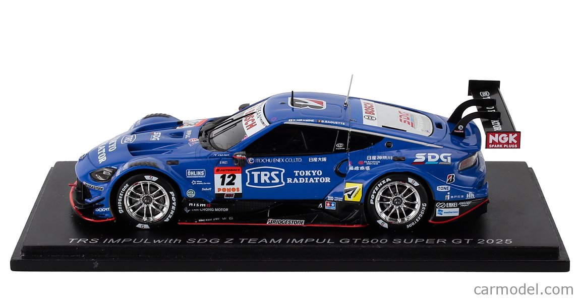 SPARK-MODEL 43SGT25012 Scale 1/43 | NISSAN Z NISMO TEAM TRS IMPUL