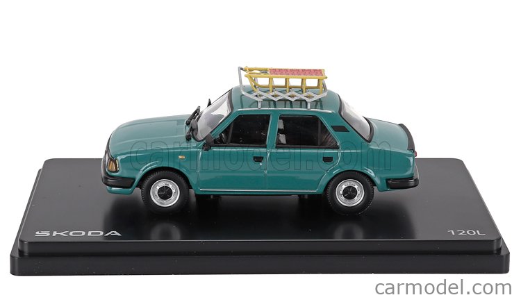 ABREX 143AU-702HA Scale 1/42 | SKODA 120L 1984 WITH SNOW SLEDGE