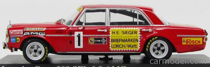 MERCEDES BENZ - 300 SEL 6.8 TEAM AMG N 1 24h NURBURGRING 1972 - HEYER  BETZLER