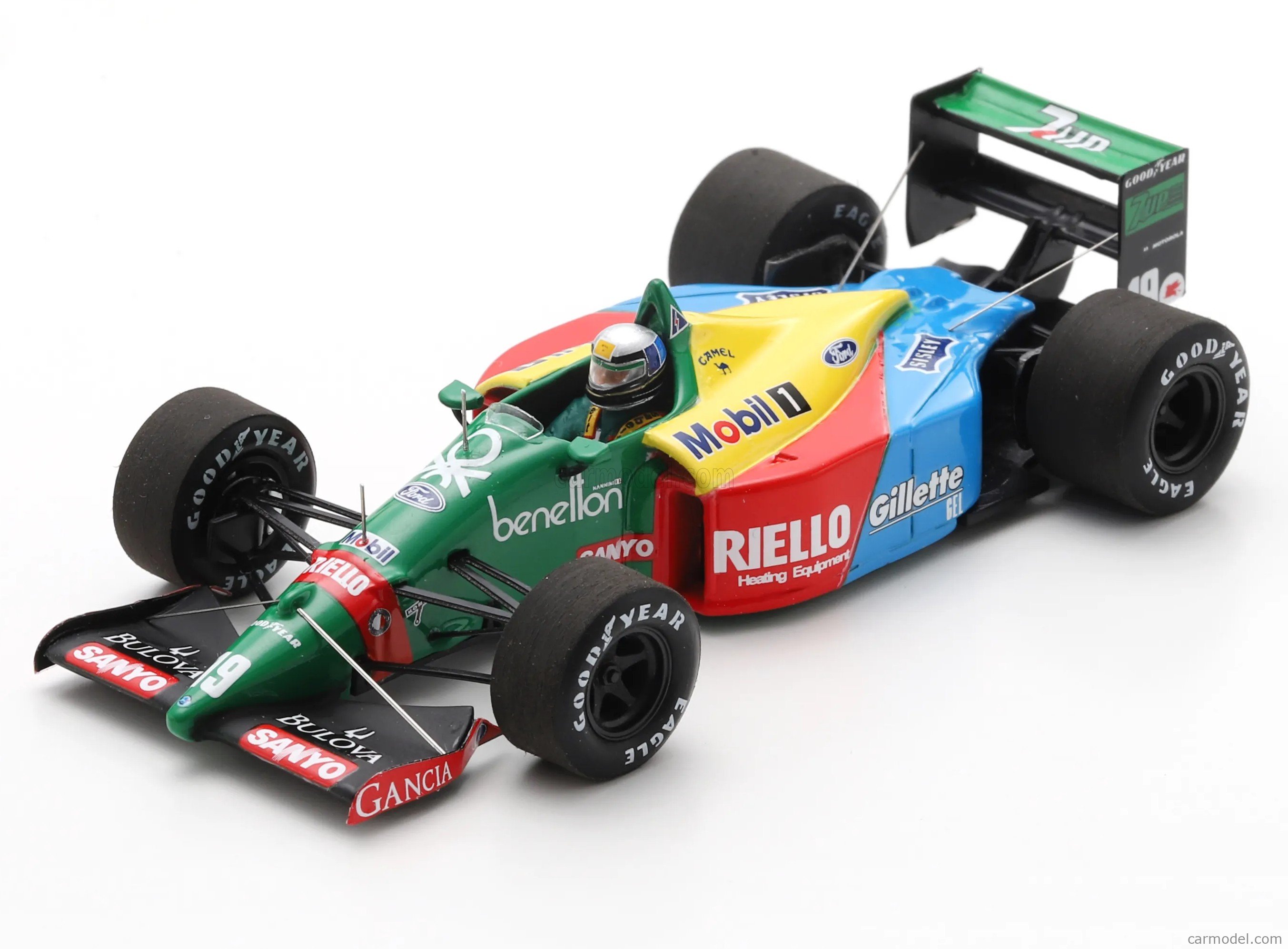 SPARK-MODEL S5316 Scale 1/43 | BENETTON F1 B189 N 19 3rd BRITISH