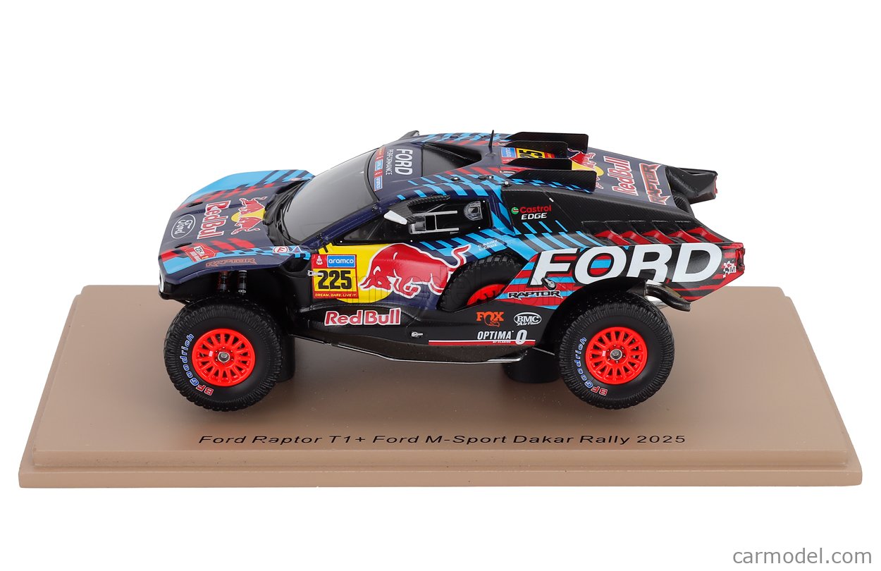 SPARK-MODEL S6009 Scale 1/43 | FORD USA RAPTOR T1+ PICK-UP TEAM