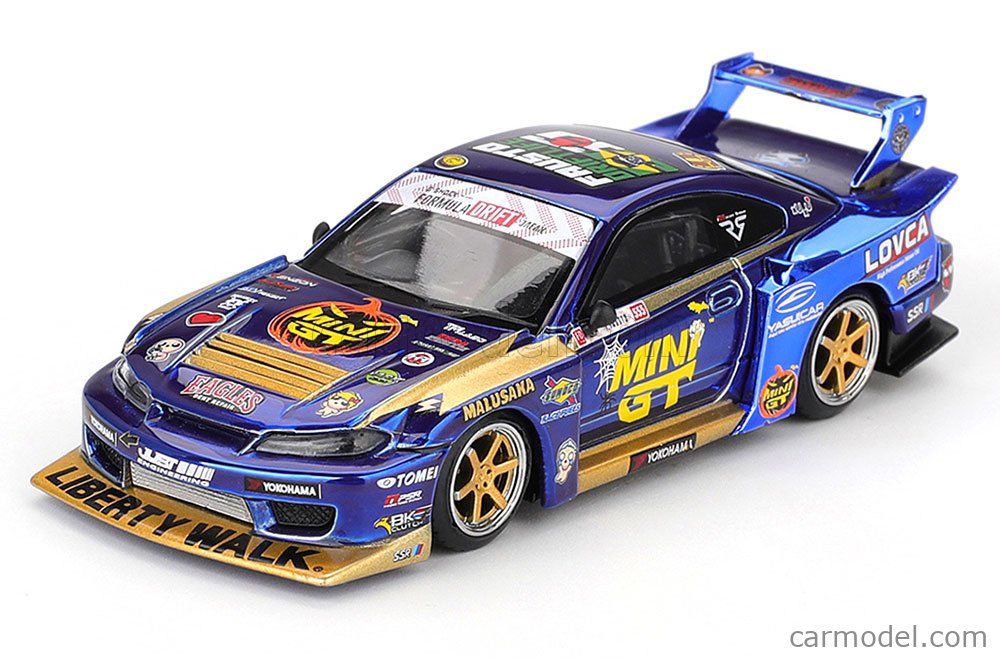 MINI-GT MGT01185-R Scale 1/64 | NISSAN SILVIA (S15) LB SUPER