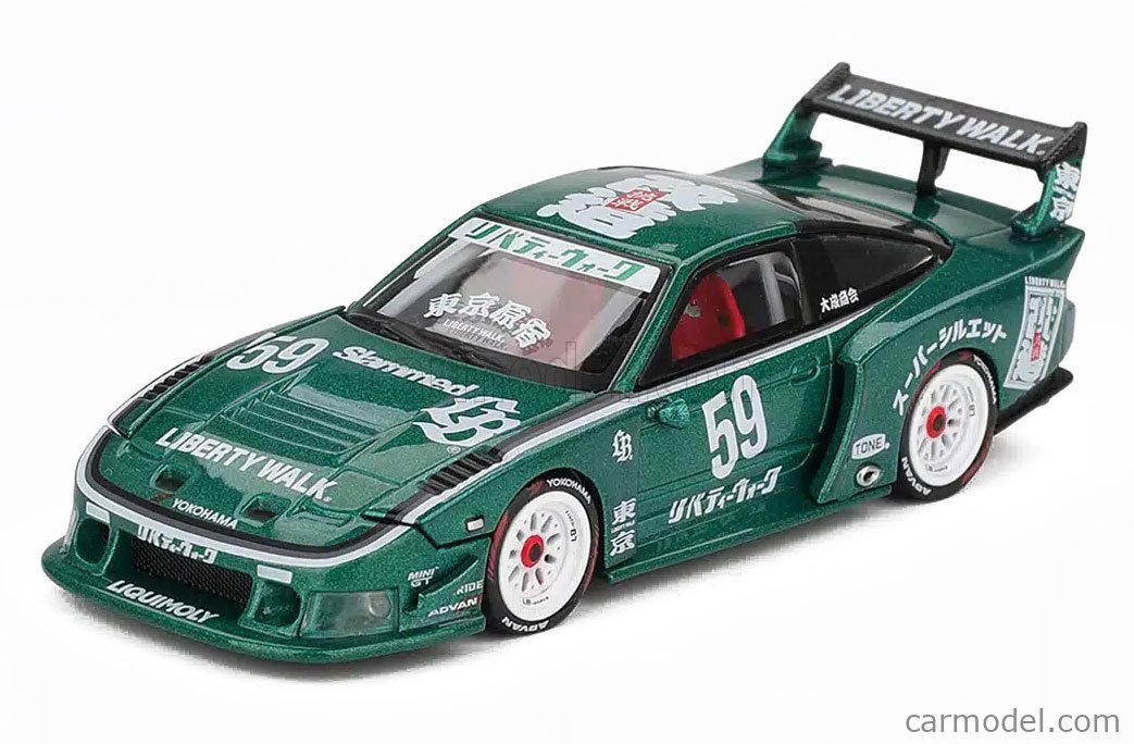 MINI GT NISSAN 180SX Liberty Walk202610個 MINI-GT MGT01163-R Scale 1/64 | NISSAN 180SX LB SUPER SILHOUETTE N
