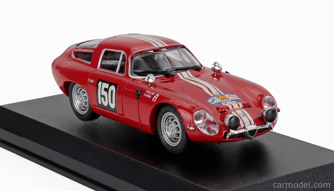 BEST-MODEL 9074 Scale 1/43 | ALFA ROMEO GIULIA TZ N 150 TOUR DE