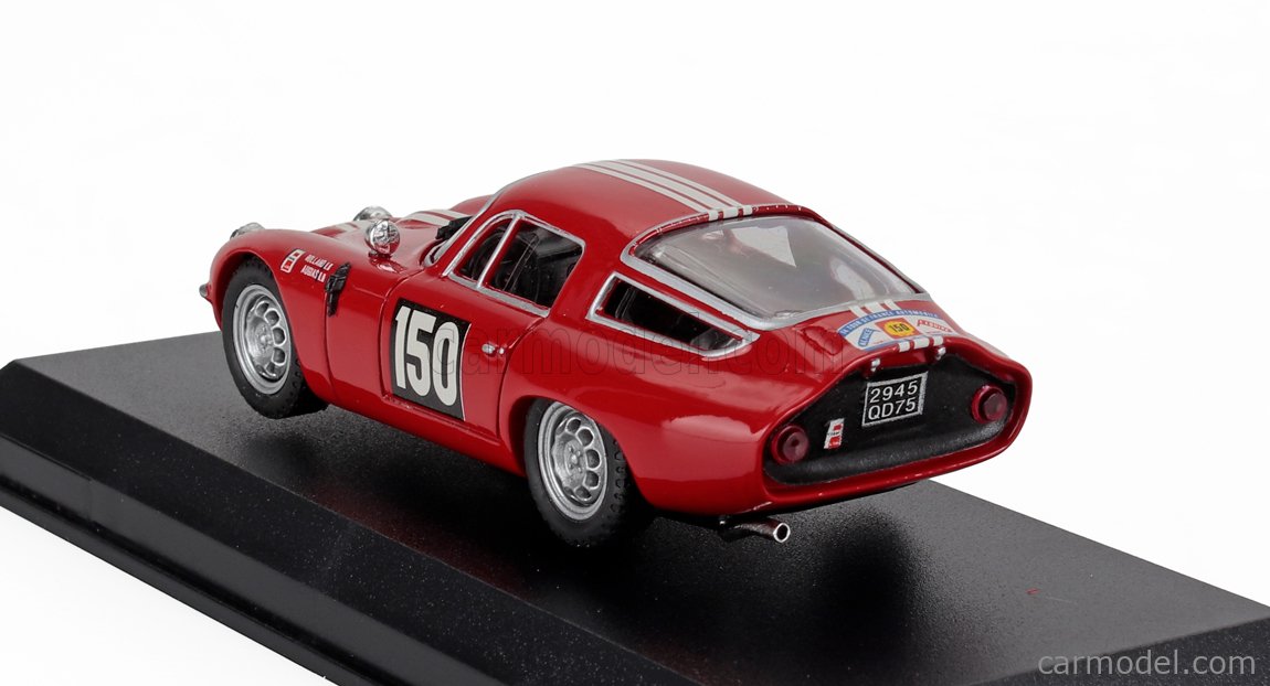 BEST-MODEL 9074 Scale 1/43 | ALFA ROMEO GIULIA TZ N 150 TOUR DE