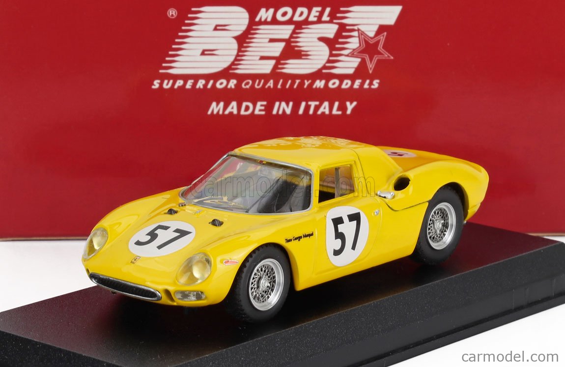 BEST-MODEL 9277 Scale 1/43 | FERRARI 250 LM N 57 FRANCORCHAMPS