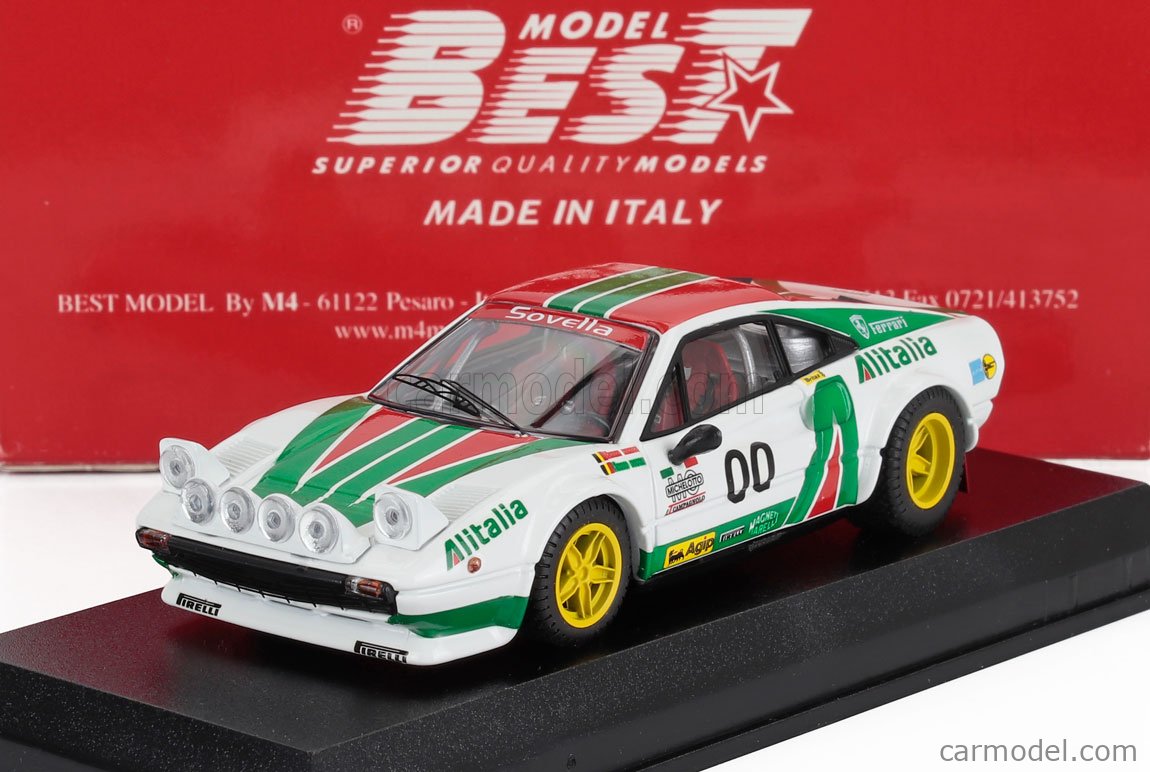 BEST-MODEL 9616 Scale 1/43 | FERRARI 308 GTB Gr.4 TEAM MAKELA AUTO