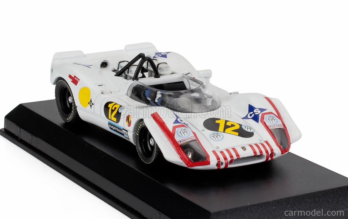 BEST-MODEL 9686 Scale 1/43 | PORSCHE 908/02 N 12 2nd 1000km BUENOS