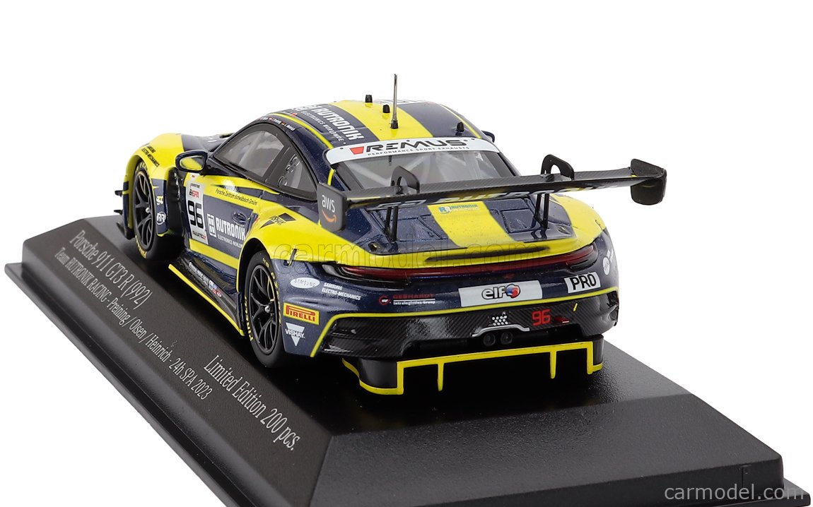 MINICHAMPS 413236386 Scale 1/43 | PORSCHE 911 992 GT3 R TEAM