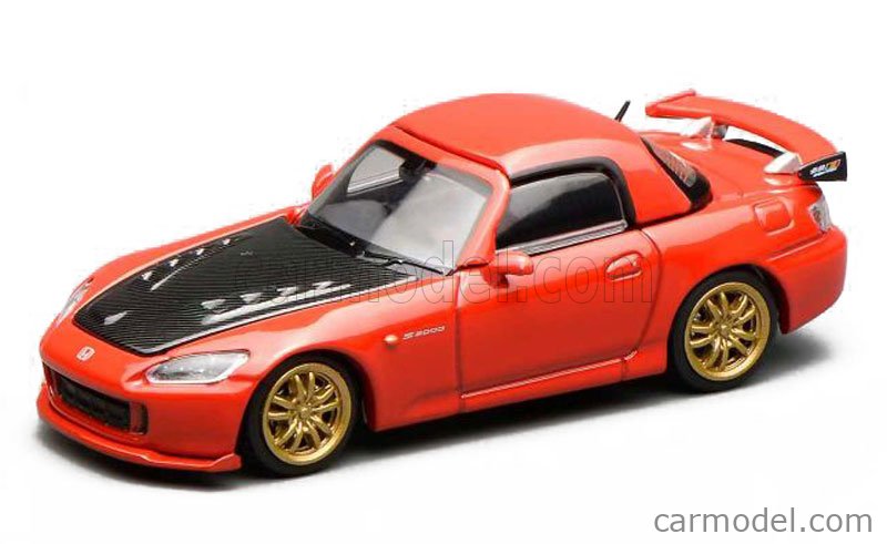 MOTORHELIX M65117 Scale 1/64 | HONDA S2000 HARD-TOP MUGEN 2007 RED