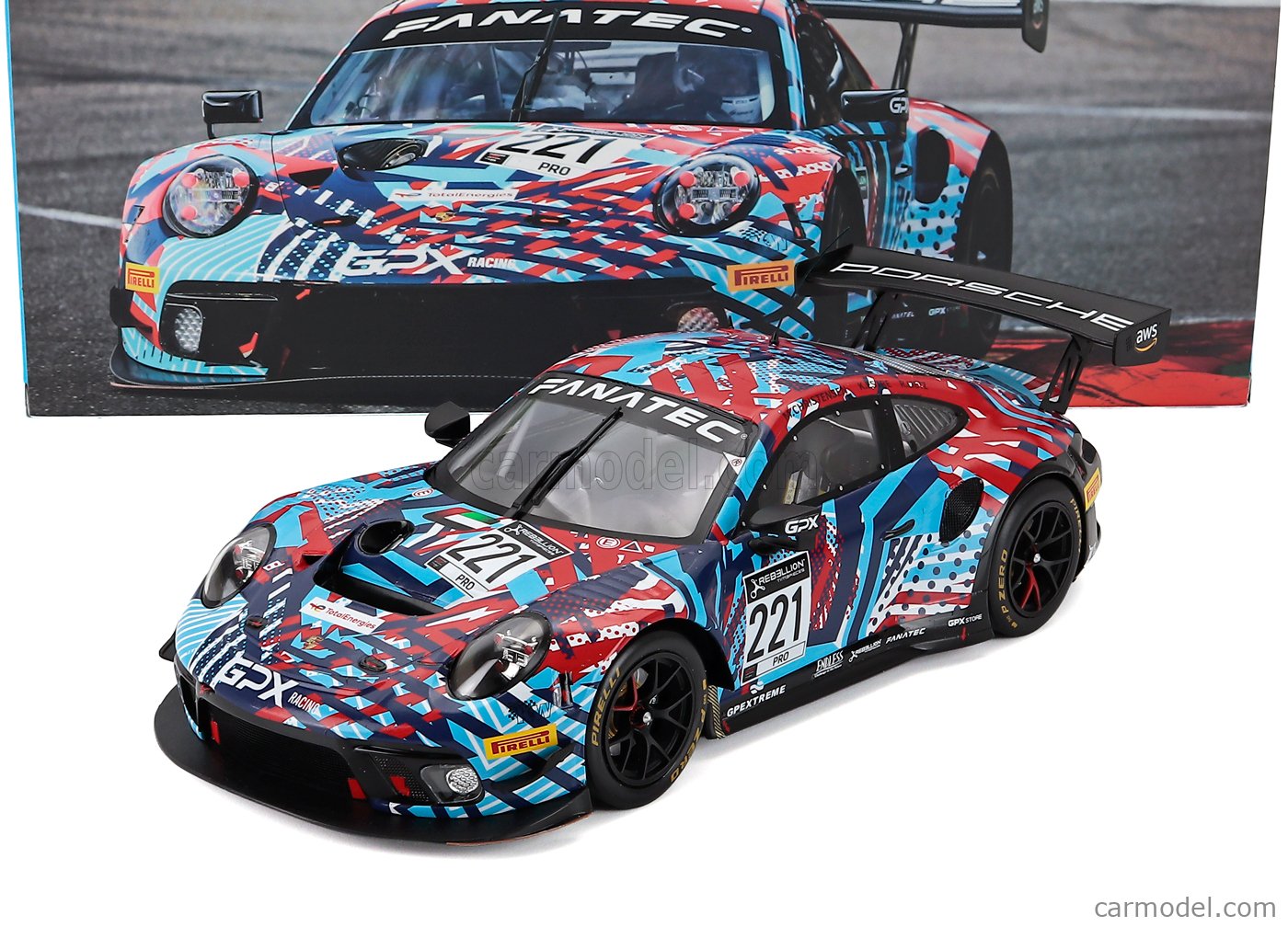 IXO-MODELS LEGT18-20221 Escala 1/18 | PORSCHE 911 991-2 GT3 R TEAM