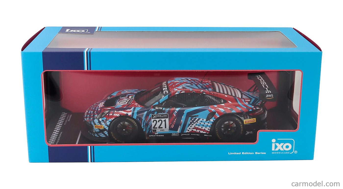 IXO-MODELS LEGT18-20221 Scale 1/18 | PORSCHE 911 991-2 GT3 R TEAM