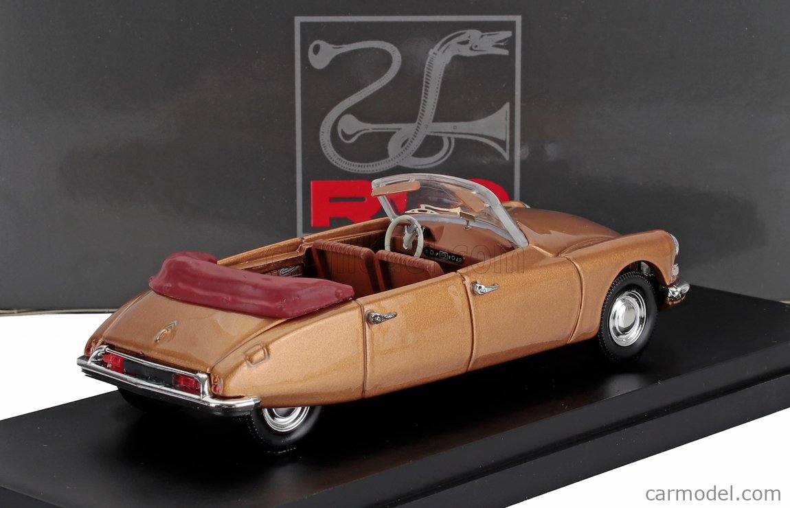 Modèle Réduit Citroën DS 19 Cabriolet 1961 Solido 1/43 - Occasion Très Bon état