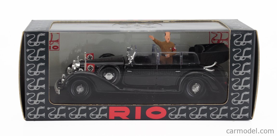 RIO-MODELS 64/P Scale 1/43 | MERCEDES BENZ 770K CABRIOLET WITH