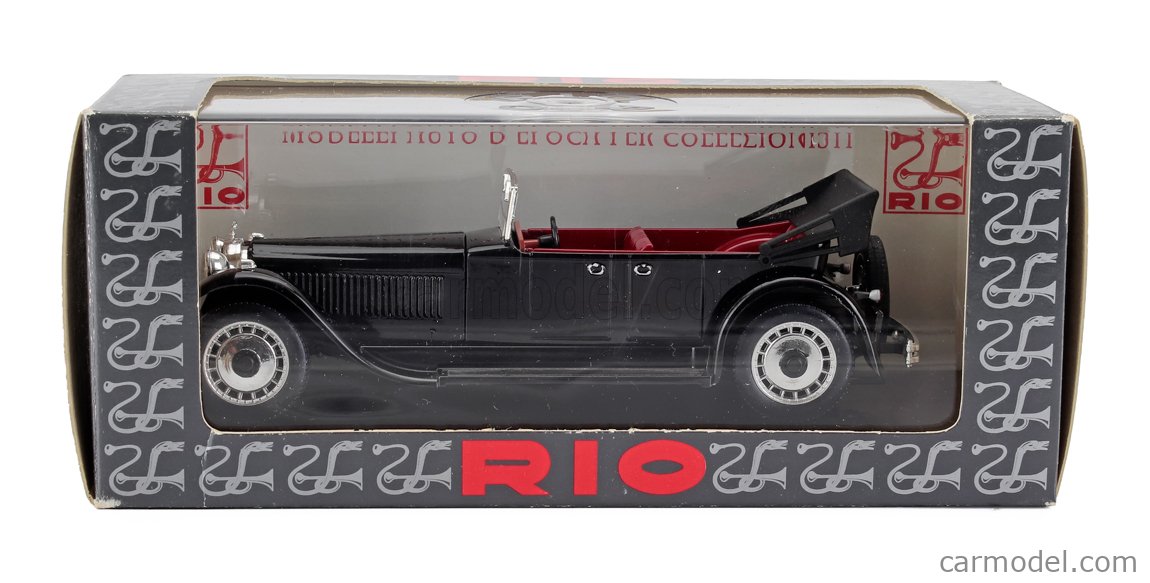 RIO-MODELS 95 Scale 1/43 | BUGATTI ROYALE TORPEDO CABRIOLET OPEN