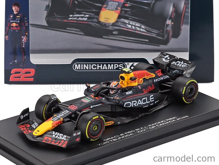 MINICHAMPS 640251022 Scale 1/64 | RED BULL F1 RB21 TEAM ORACLE RED