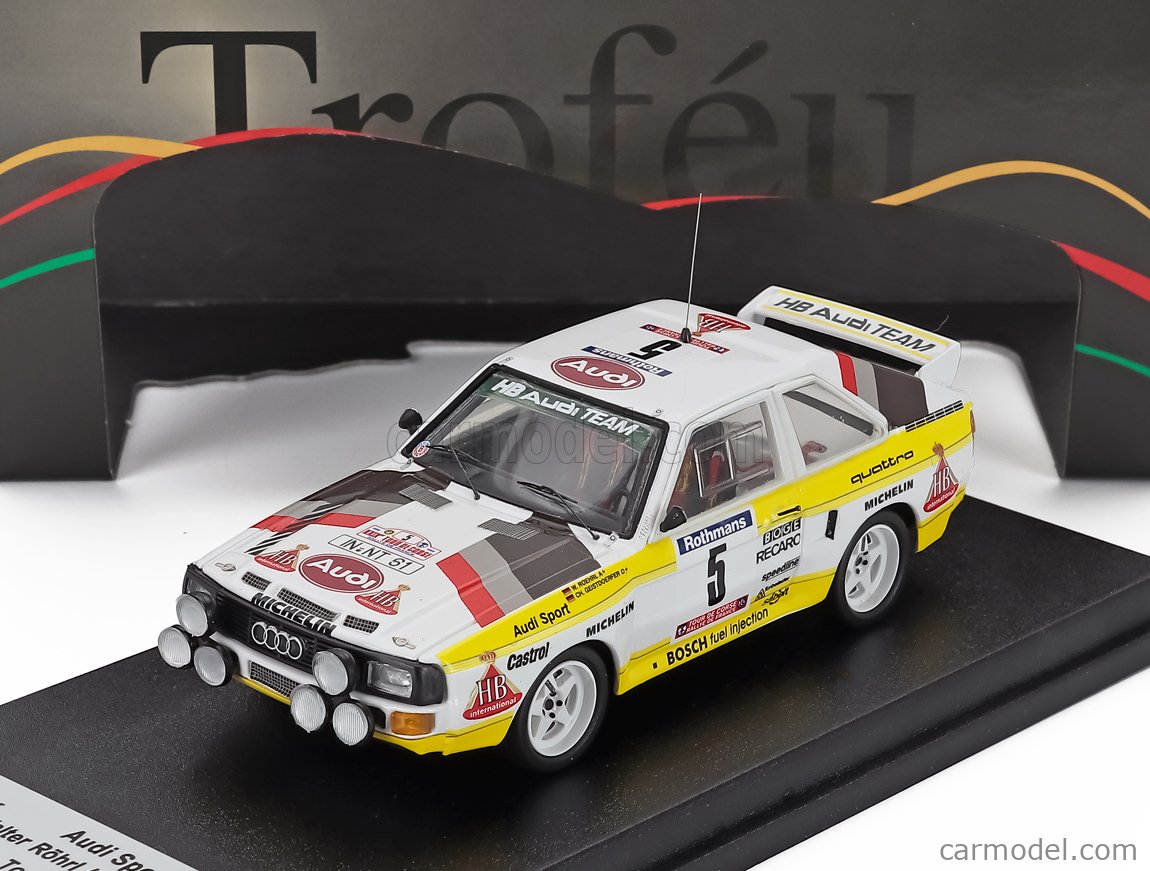 TROFEU TRFRRFR107 Scala 1/43 | AUDI QUATTRO SPORT (night version