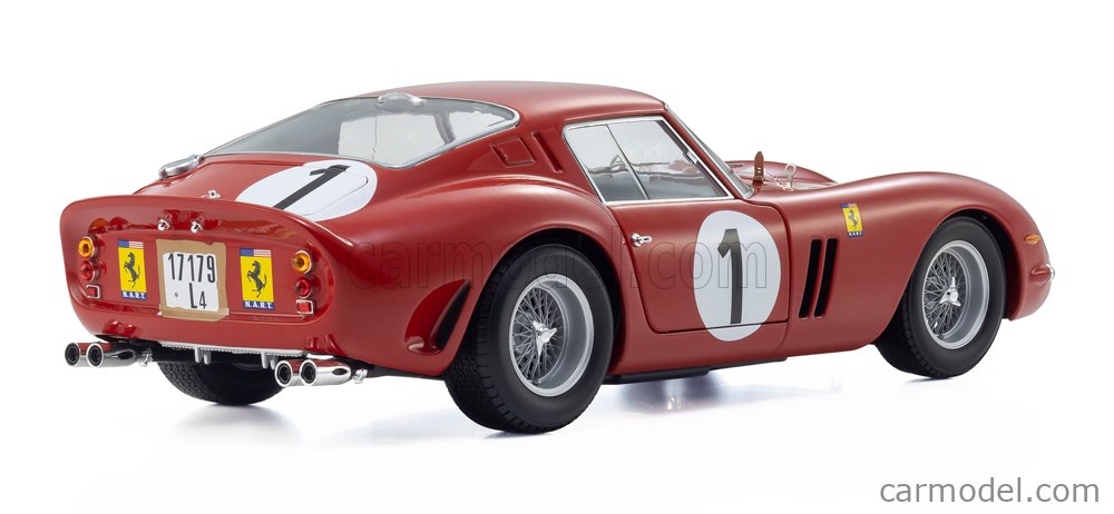 KYOSHO 08438G Scale 1/18 | FERRARI 250 GTO 3.0L V12 COUPE N 1