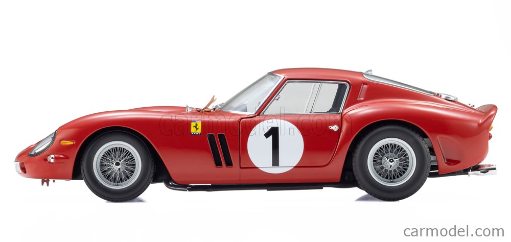 BBR1846D 1/18 FERRARI 250 GTO 3.0L V12 MARANELLO N25 24h LE MANS 1964 RED BLUE | UK