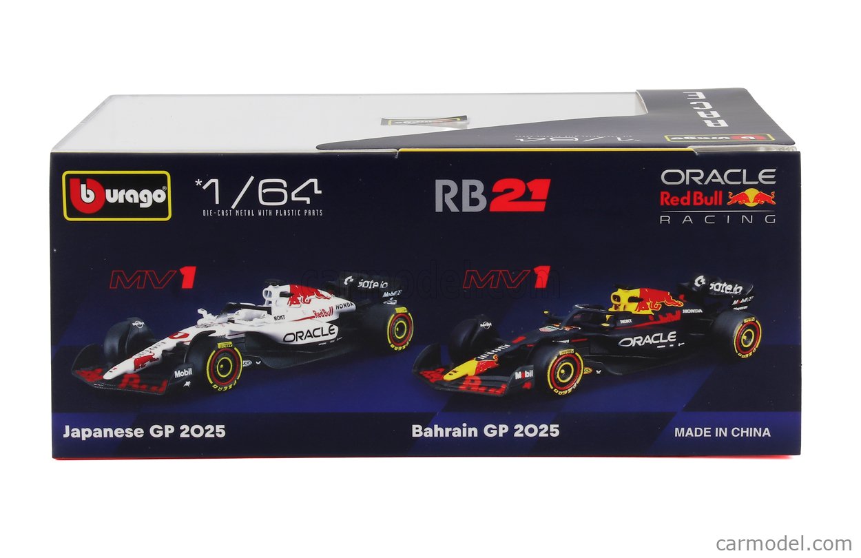日本GP ブラーゴ F1 2025 Rb21 レッドブル 2個セット ブラゴ 1/64