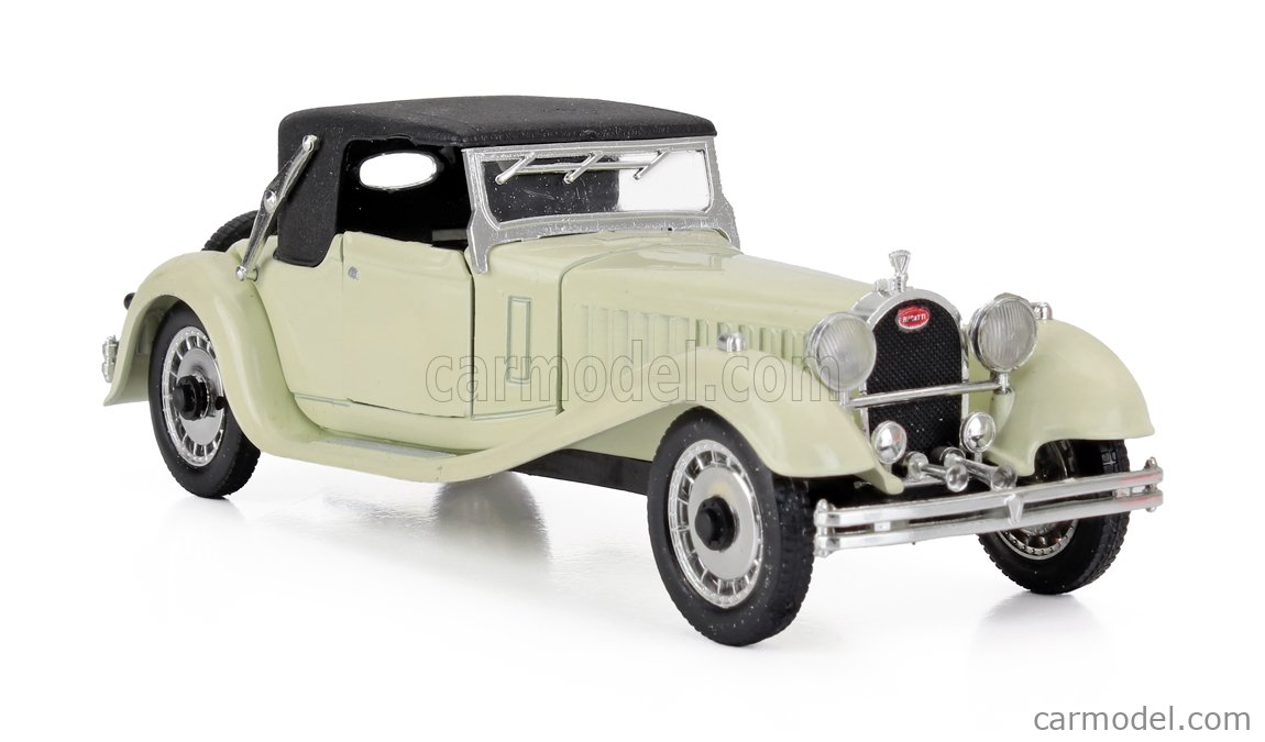 RIO-MODELS 36 Scale 1/43 | BUGATTI 41 ROYALE CABRIOLET OPEN 1927 IVORY