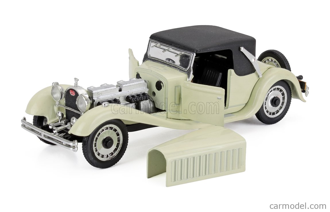 RIO-MODELS 36 Scale 1/43 | BUGATTI 41 ROYALE CABRIOLET OPEN 1927 IVORY