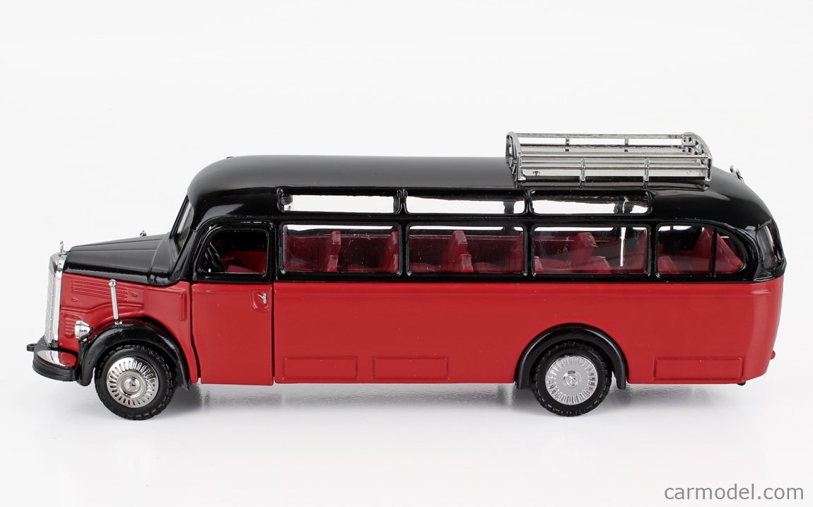 NZG 218 Scale 1/40 | MERCEDES BENZ OMNIBUS O3500 AUTOBUS 1950 RED