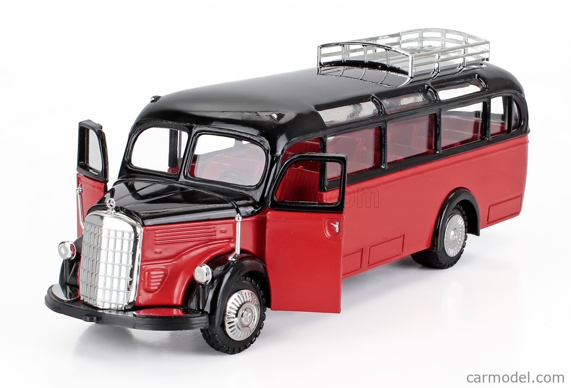 NZG 218 Scale 1/40 | MERCEDES BENZ OMNIBUS O3500 AUTOBUS 1950 RED