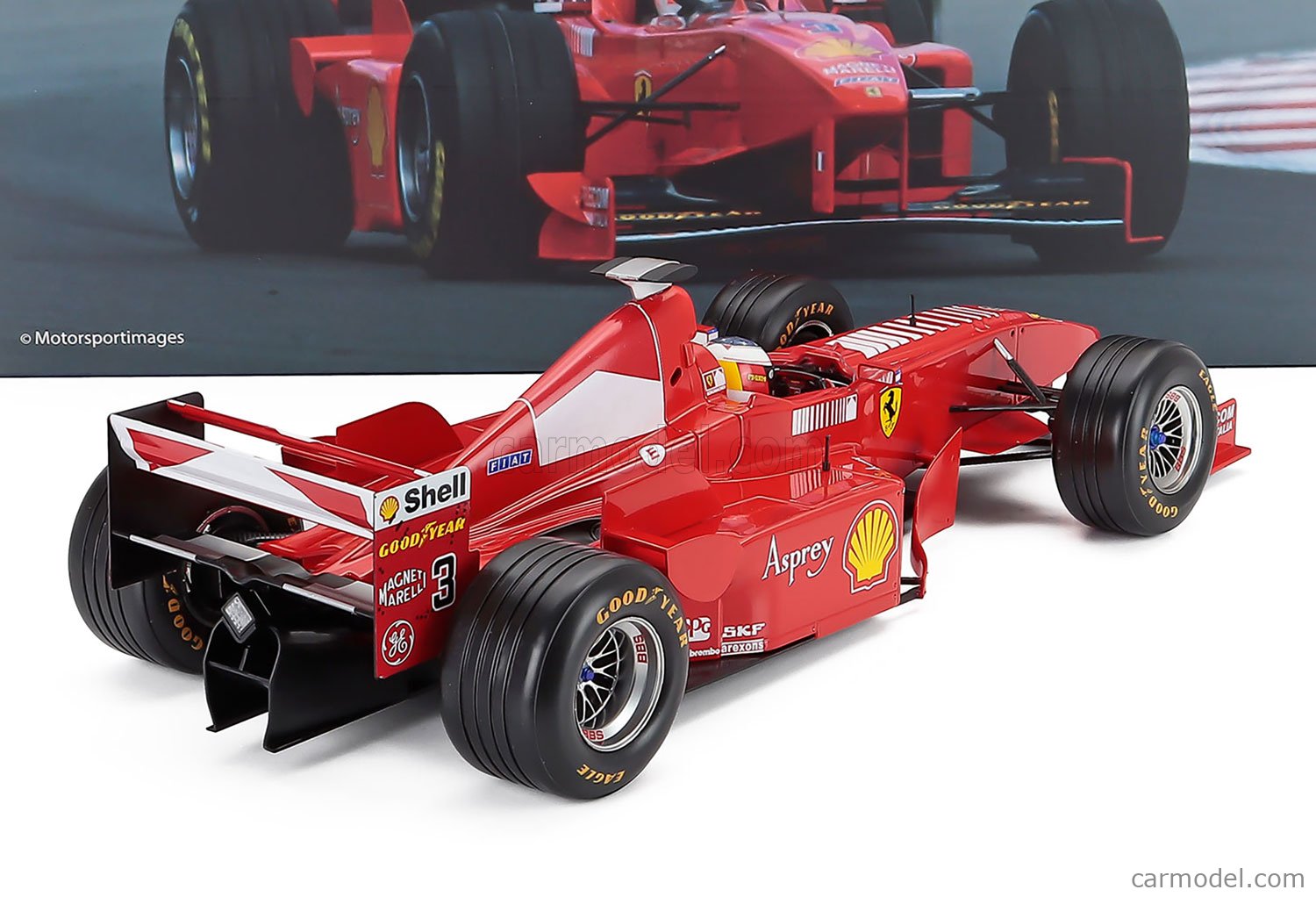 WERK83 W12003004 Scale 1/12 | FERRARI F1 F300 N 3 WINNER FRENCH GP