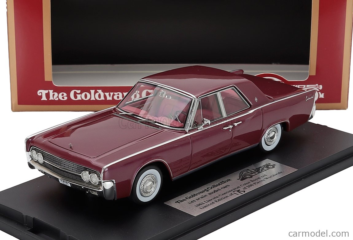 GOLDVARG GC088B Scale 1/43 | LINCOLN CONTINENTAL 1962 ROYAL RED