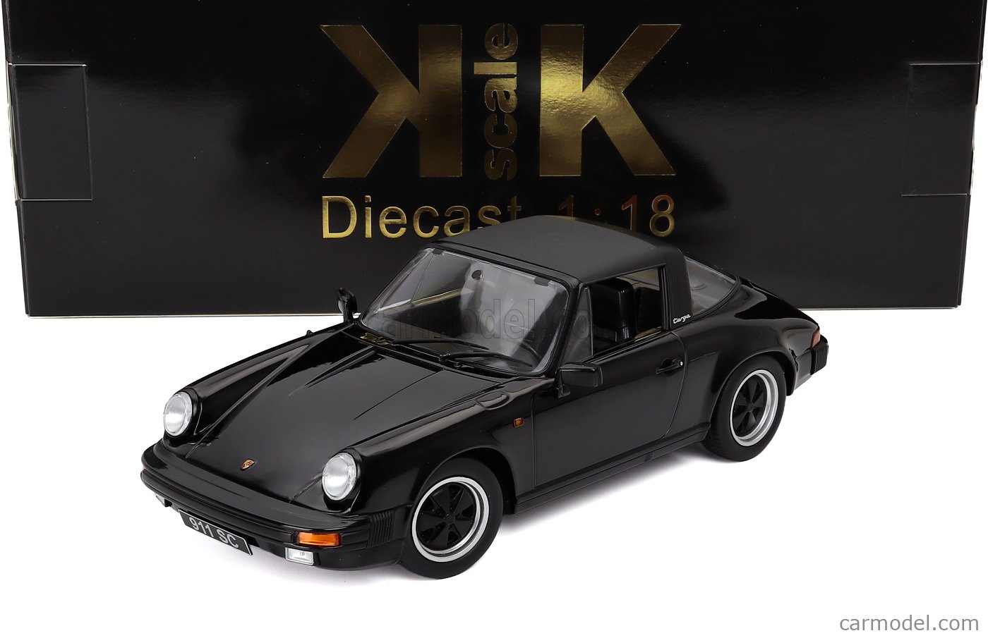 KK-SCALE KKDC180843 Scale 1/18 | PORSCHE 911 SC TARGA 1983 BLACK