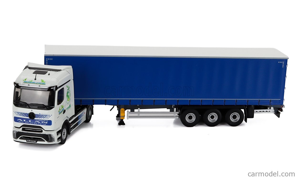 Miniature 1/43 Eligor - Mercedes-Benz Actros 2 Citerne Alimentaire Transport Alaine - Édition Limitée Neuve