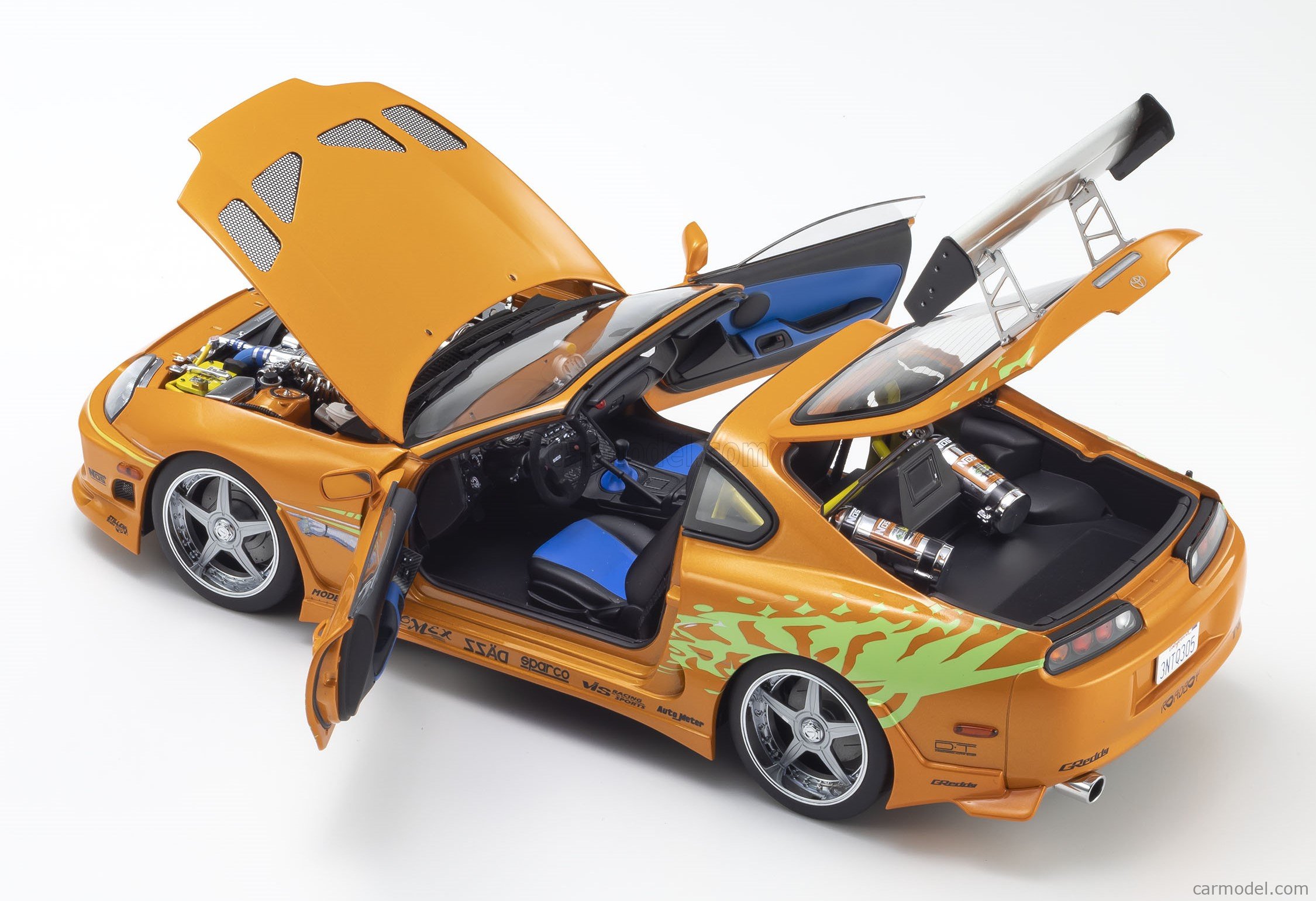 KYOSHO 08975FF Scale 1/18 | TOYOTA BRIAN'S SUPRA MKIV SPIDER 1995