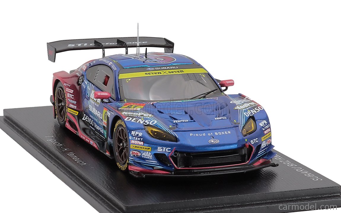 SPARK-MODEL 43SGT25061 Scale 1/43 | SUBARU BRZ TEAM R&D SPORT N 61
