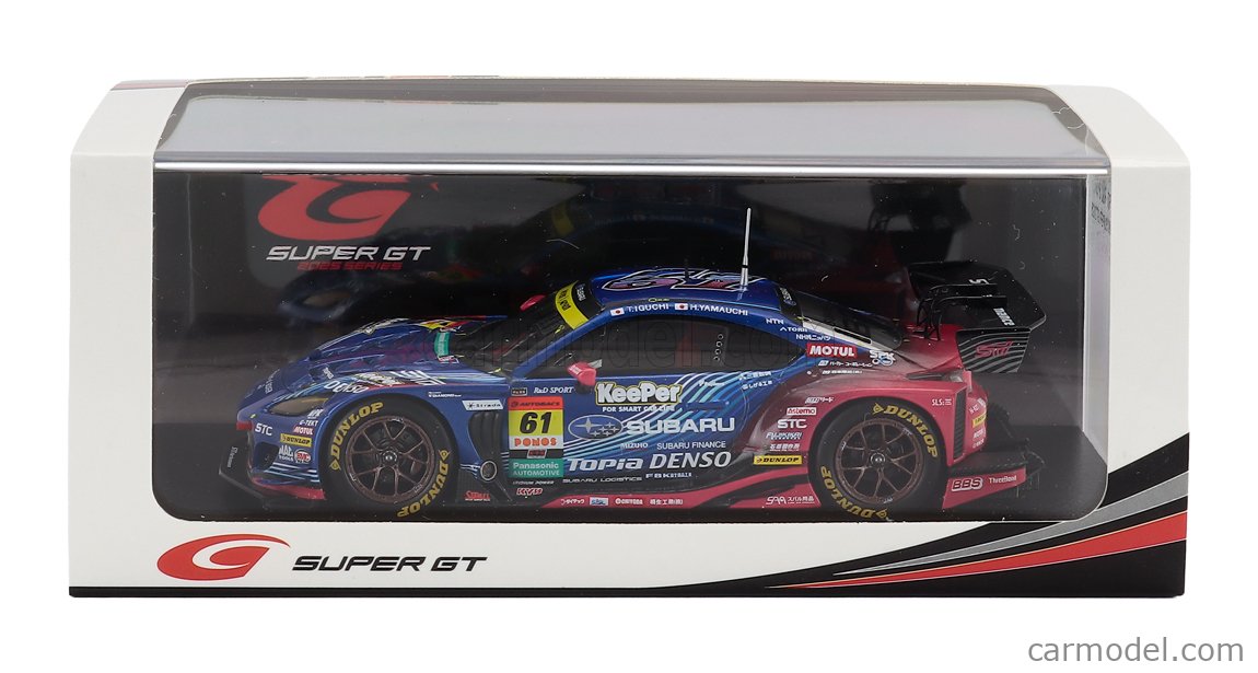 SPARK-MODEL 43SGT25061 Scale 1/43 | SUBARU BRZ TEAM R&D SPORT N 61